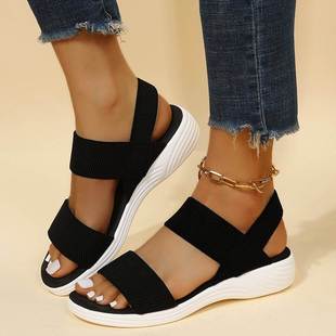 sandals for women Flat summer shoes ladies Leisure Plus size