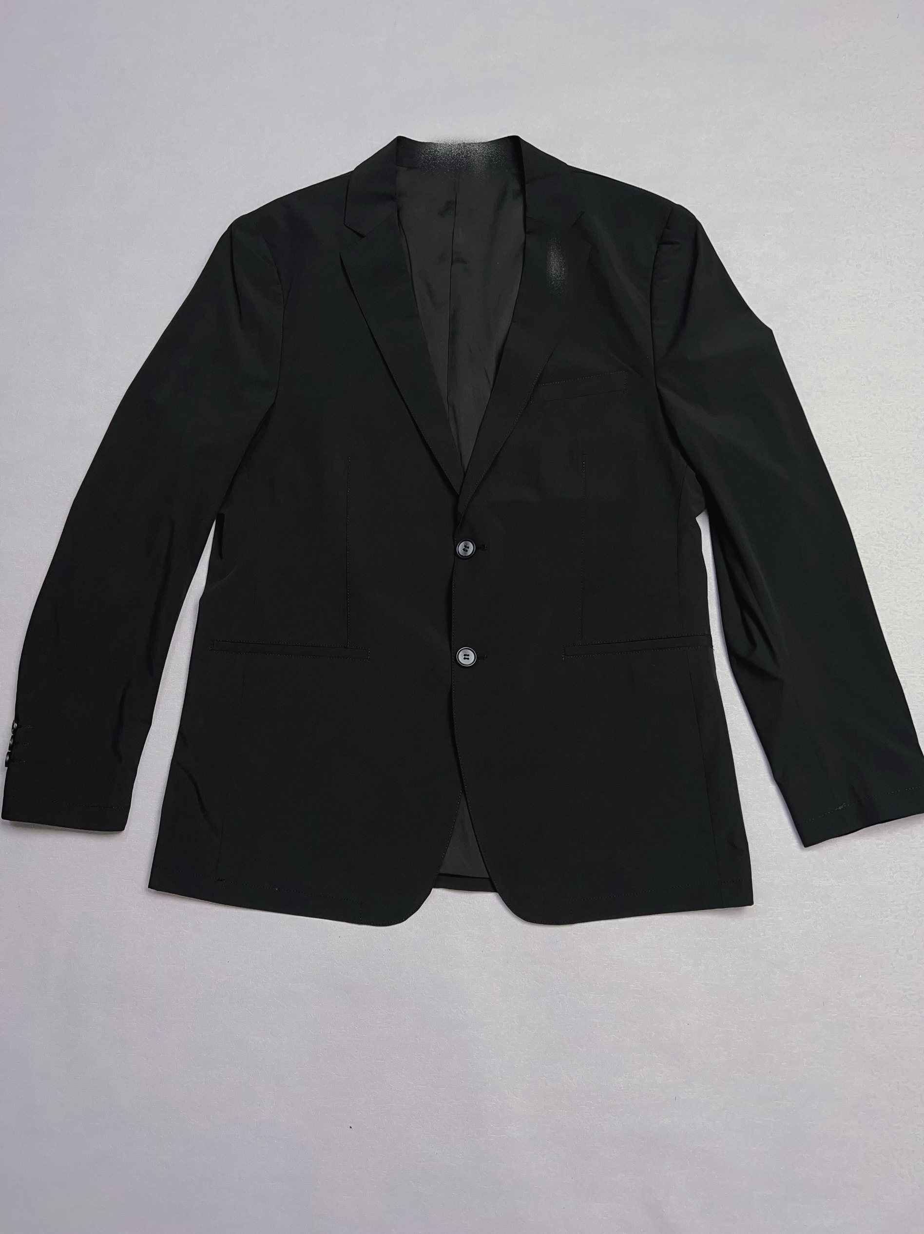 少量春季新款男士休闲商务西装天丝面料修身西服外套百搭轻奢单西