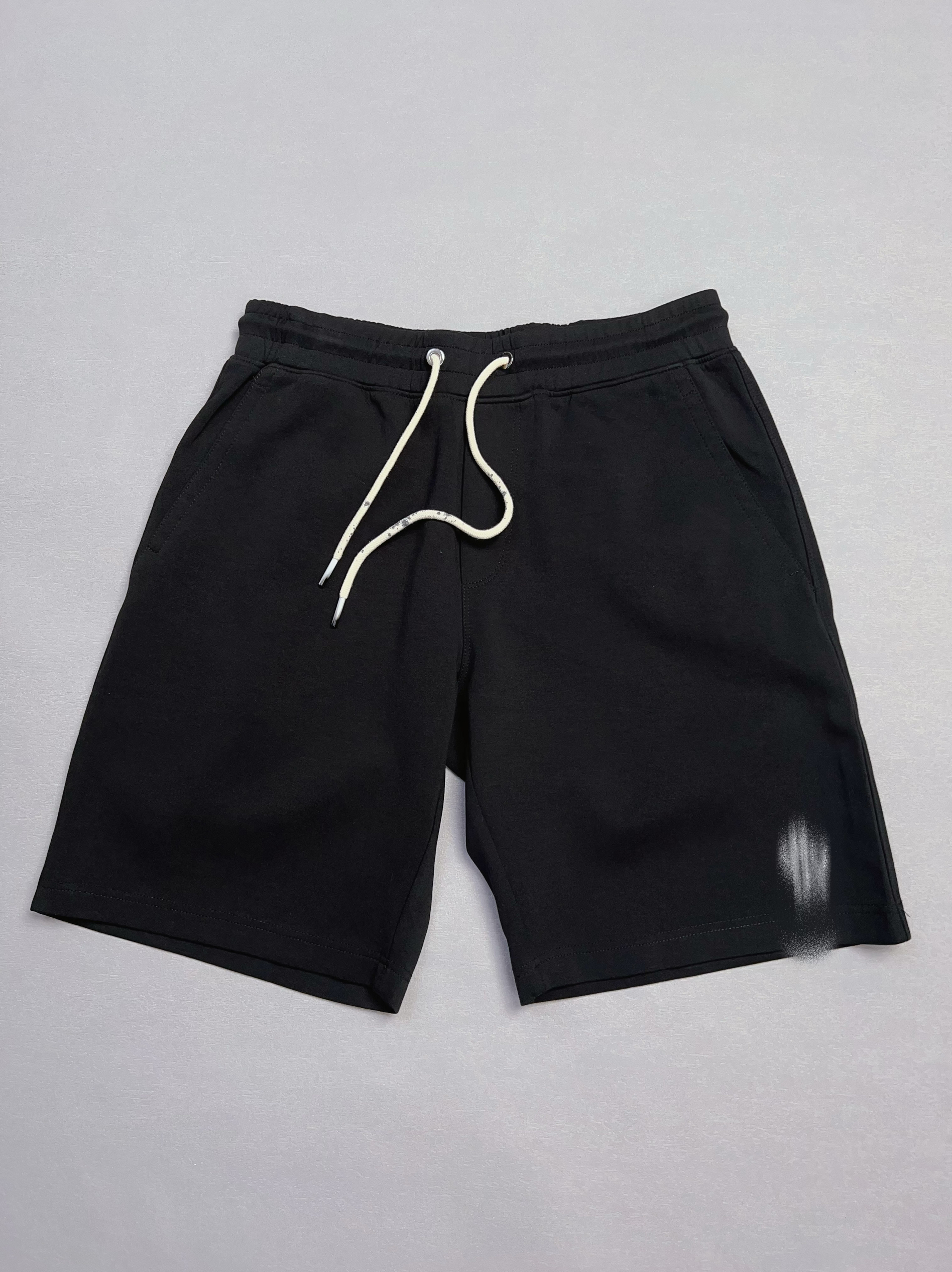 经典太空棉舒适柔软透气男士休闲短裤直筒青年运动五分裤中裤