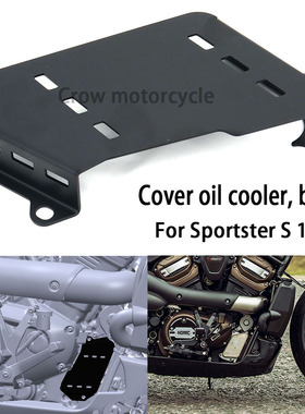 用于Sportster S 1250 RH1250 ss 2022 摩托车机油冷却盖防护壳罩