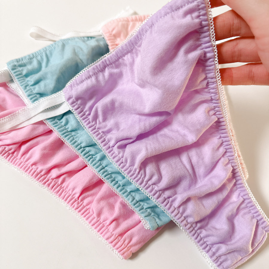 多巴胺色新款舒适绵柔贴身男体女款囊袋加大码男女情侣丁字裤内裤,女士内衣/男士内衣/家居服,男丁字裤,淘宝优惠券,粉丝福利购,淘宝优惠卷