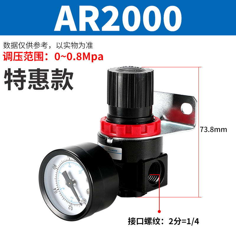 新款AR气源处理器IR2减压