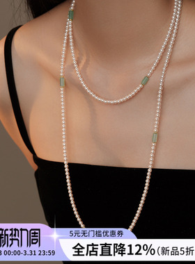 SHIWU新中式珍珠项链女高级感