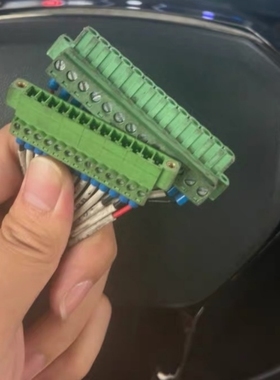 均衡线束 主电线GHXS-BQ-0000A 一公一母 13P 公头5.08 母头3.81