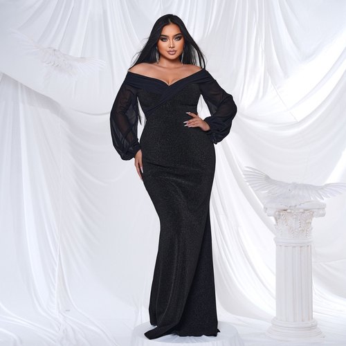 PlusSizeqnEvgGowBirt