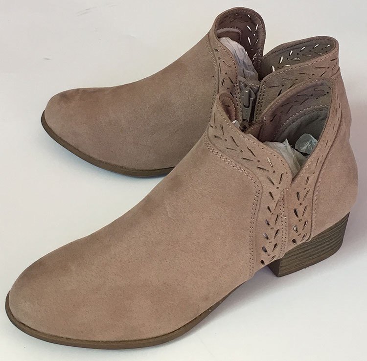 2025新款外贸原单大码女士马丁靴短靴单靴裸靴复古粗跟短筒,女鞋,时装靴,淘宝优惠券,粉丝福利购,淘宝优惠卷