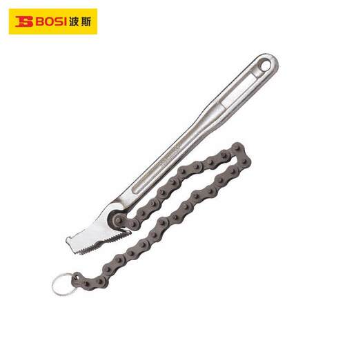 波斯 链条式滤清器扳手 机油格扳手9寸12寸15寸BS520809 BS520812