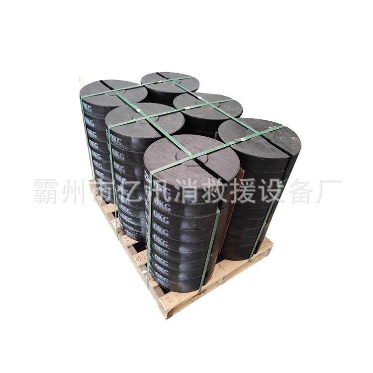 开口圆形铁路重坨复合坠砣接触线终端下锚铁坠接触网铸铁秤砣