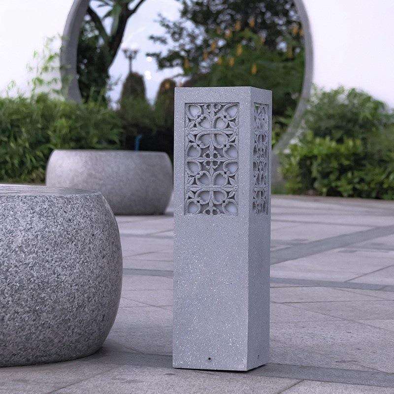 户外防水新款玻璃钢景观小品灯设计开发新款文化特色景观草坪灯