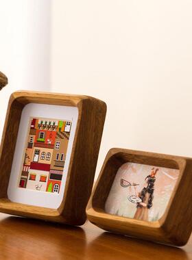 5ZV7迷你相框摆台洗照片3 4 5寸2宝宝可爱儿童宠物情侣照打印