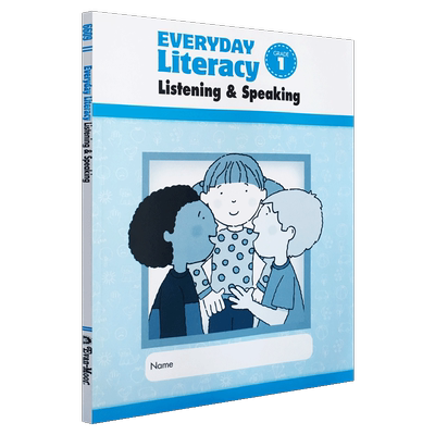 Evan-Moor Everyday Literacy Listening And Speaking Grade 1 SE 小学者的每日课堂系列 聆听与表达 一年级 作业本