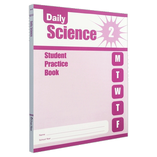 Evan-Moor Daily Science Grade 2 SE 每日练习系列 科学 二年级 无答案作业本 美国加州教辅 evanmoor