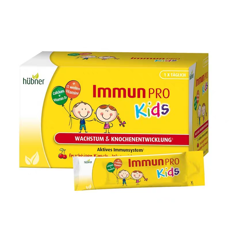 德国Huebner郝柏娜儿童成长多维他便携条 15ml*15条/盒