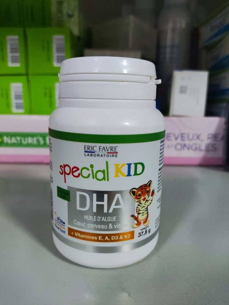 法国eric艾瑞可婴幼儿dha海藻油胶囊宝宝儿童艾瑞克维生素