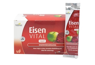 德国huebner赫伯娜女性补铁剂孕期哺乳期便携红铁口服液20条