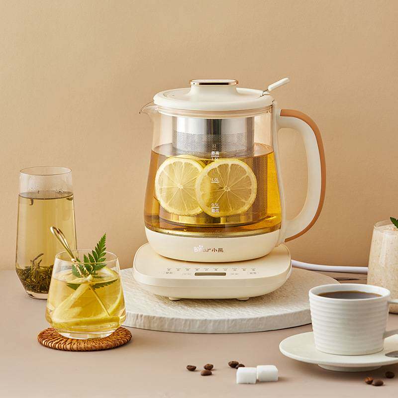 官方正品小熊养生壶YSH-D15D8大滤网煮茶器煮茶壶家用多功能316L