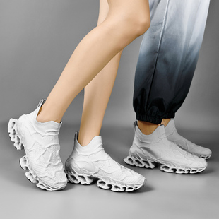 夏季 运动跑步情侣鞋 子潮鞋 透气薄款 2025新款 李宇女鞋 飞织网面网鞋