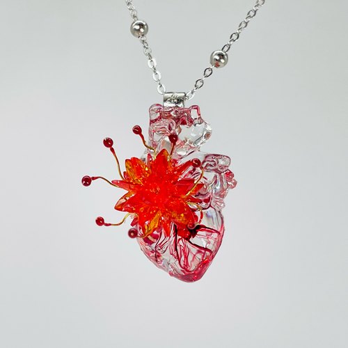 彼岸花与心脏融合！喵可原创设计