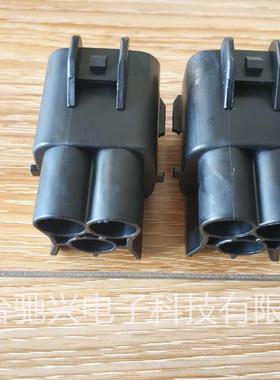 KET汽车连接器MG652290-5黑色3P