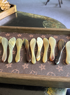 工厂纯天然牛角拨筋棒可做钩针柄