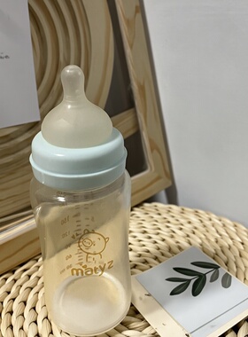 matyz美泰滋奶瓶配件奶嘴食品级硅胶纳米银吸管嘴直饮嘴奶嘴鸭嘴