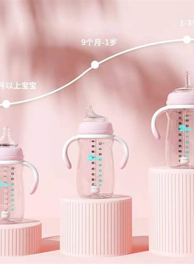 适配easycare奶瓶奶嘴配件硅胶一口吸管直饮嘴奶嘴鸭嘴爆款促销