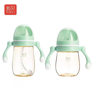 NCVI新贝奶瓶奶嘴配件宽口径通用婴儿纳米银吸管嘴直饮嘴奶嘴鸭嘴