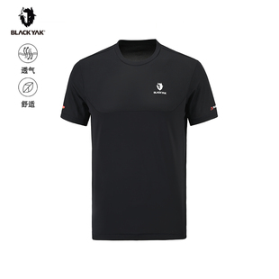 BLACKYAK/布来亚克短袖男25夏季户外DNS系列透气圆领半袖MYM037