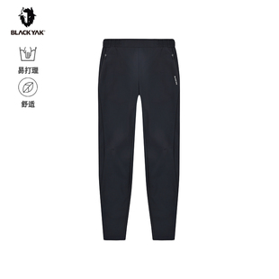 BLACKYAK布来亚克女裤25春夏户外弹力修身松紧腰运动针织裤MYW262