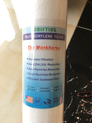 PURIFYING POLYPRORYLENE FILTER The Workhorse5- 40寸1/5MICRON