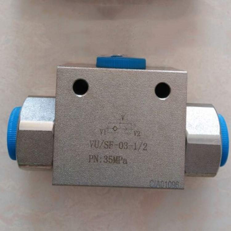 液压梭阀VU/SF-G1/4 VU/SF-G3/8 VU/SF-G1/2 VU/SF-G3/4 VU/SF-G1