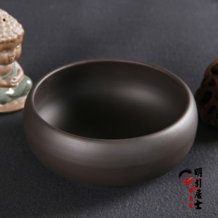 佛堂用品 心经紫砂钵僧人饭碗 钵法器化缘钵餐具出家人钵袋僧包邮