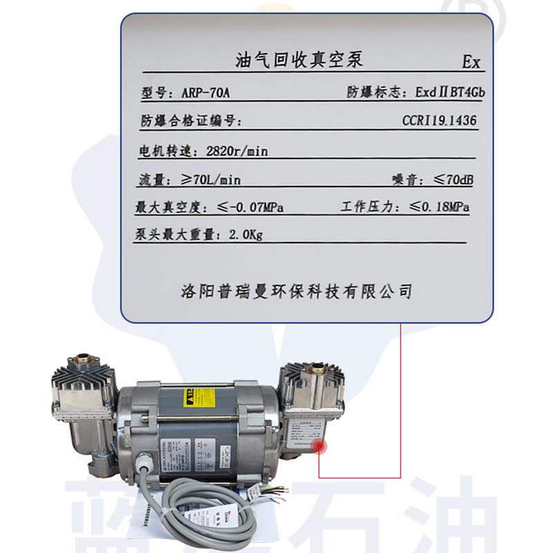 新款油气回收真空泵防爆型220V380V单头双头真空泵加油包邮