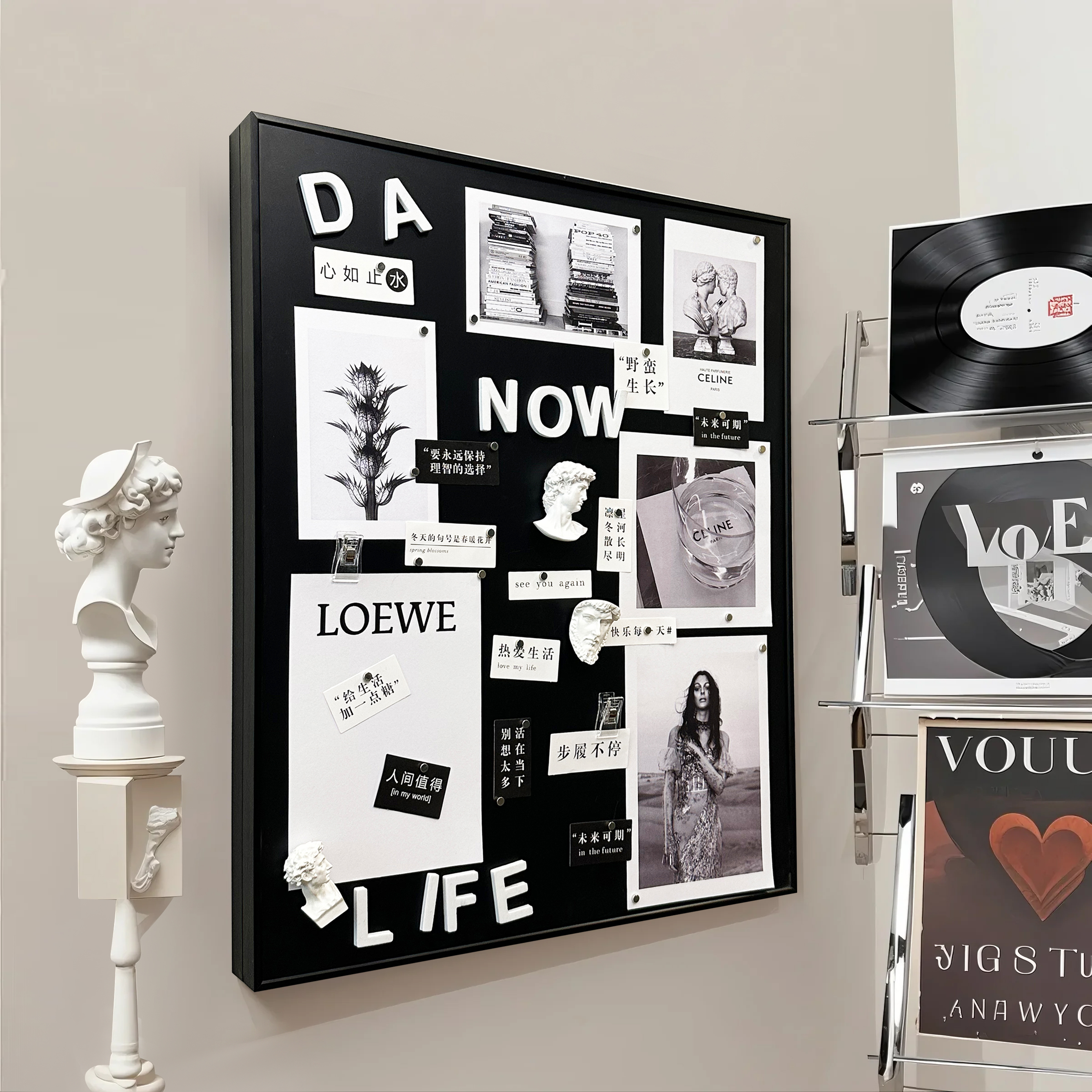 电表箱装饰画电源开关盒电闸遮丑