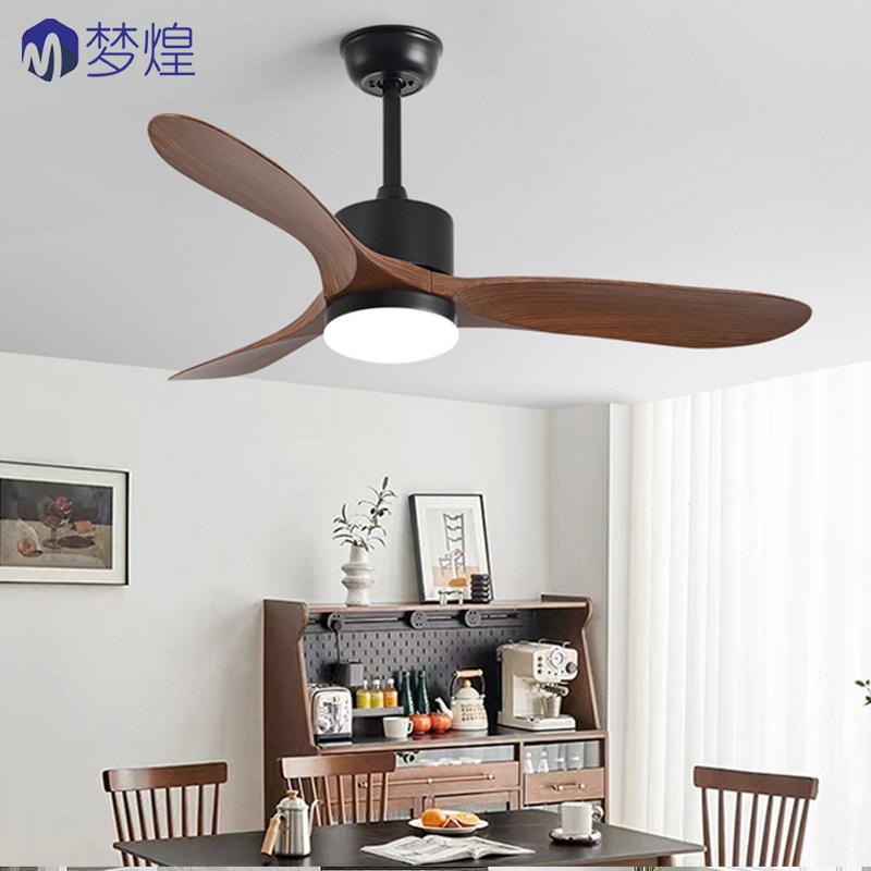 复古风扇灯吊扇灯客厅现代简约2025新款吊顶商家用变频电风扇吊灯