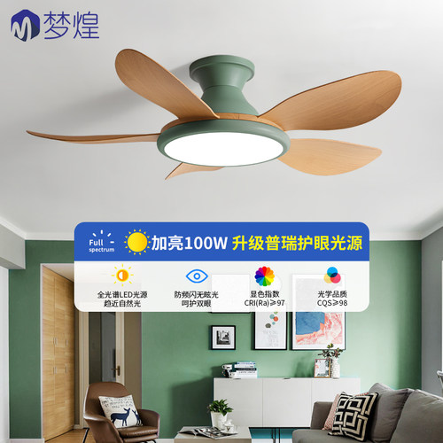 全光谱2025年新款家用吸顶风扇灯