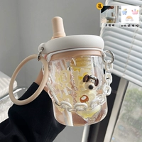 Белый прозрачный браслет, наклейка, 700 мл, 3D