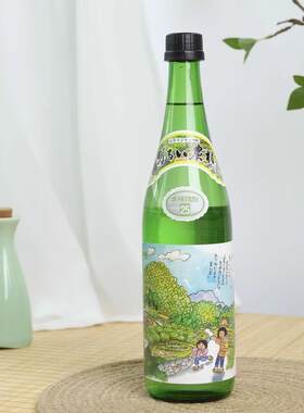 日本原装进口 明亮农村绿茶本格烧酒赤芋熟成古酒 720ml