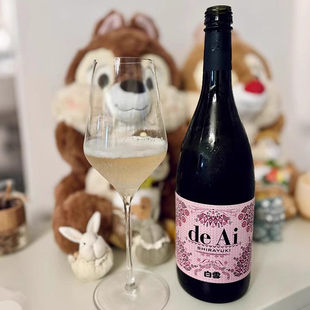 桃子荔枝香 兵库县小西酒造白雪啤酒花邂逅起泡清纯米酒7.5%得爱