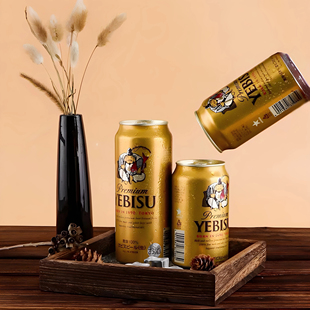 日本原装进口三宝乐SAPPORO札幌惠比寿金罐YEBISU全麦芽生啤酒