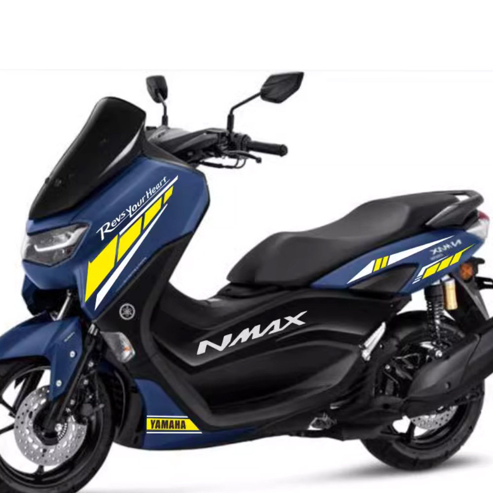 适用雅马哈NMAX155 贴纸拉花贴花车贴 改装大贸全车版花 车身版画