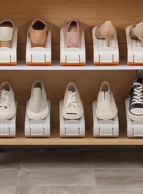 Adjustable Simple Shoe Rack, Minimalist Home Use, Double Lay