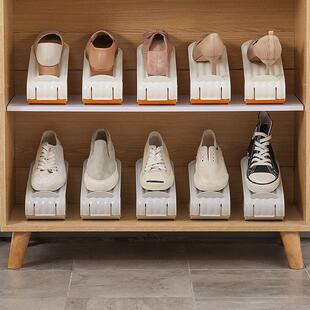 Adjustable Simple Shoe Rack, Minimalist Home Use, Double Lay