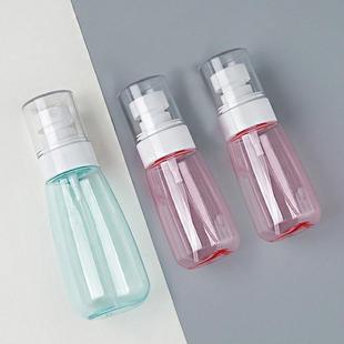 Travel-friendly refillable spray bottles with a fine mist fo