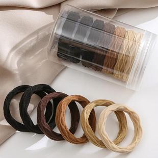 High-Elasticity Durable Rubber Bands for Women's Ponytails,