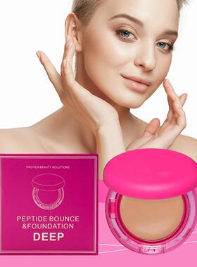 Moisturizing foundation cream, finely textured and easily bl