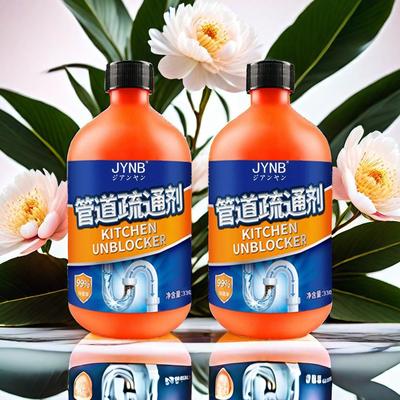 Drain cleaner for unclogging pipes, eliminating odors, and d