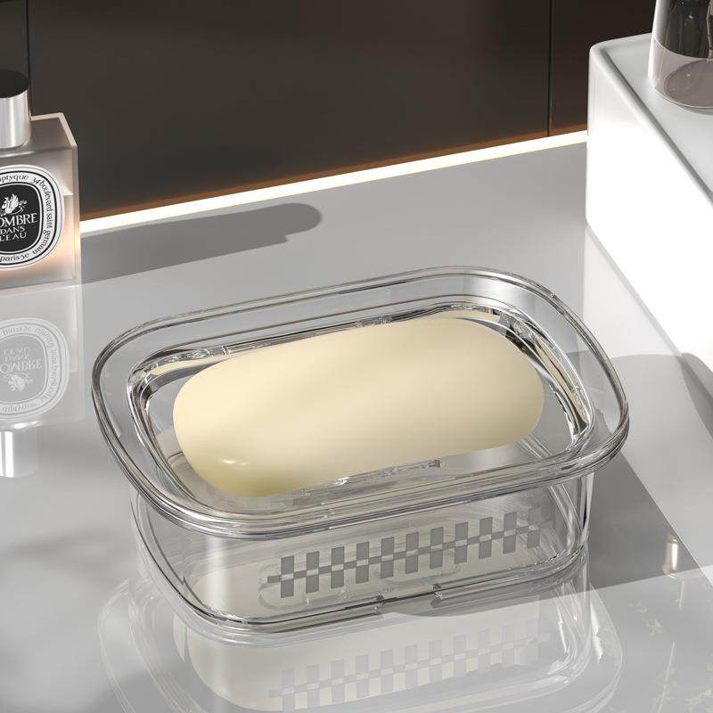 Creative Portable Soap Box with Lid for Student Dormitory Ba