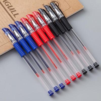 Wholesale 0.5mm Bullet Tip Black Gel Pens for Office Use, Re
