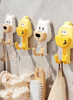 3D Cartoon Suction Cup Hooks, No-Drill Vacuum Decorative Han